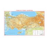 Grbz Yaynlar Trkiye Fiziki Haritas 70x100 CM