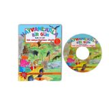 ABC Okul ncesi Hayvanlarla Bir Gn Bak ve Bul Serisi 1 Kitap + 1 CD