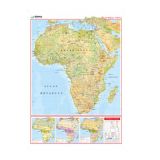Gürbüz Yayınları Afrika Fiziki Haritası 70X100