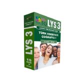 Atlas Bil IQ LYS 3 Trke - Corafya Hazrlk Seti 15 VCD + Rehberlik Kitab