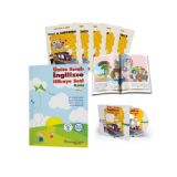 İlköğretim 6. Sınıf Ünite Sıralı İngilizce Hikaye Seti 5 Kitap + DVD