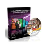 Görüntülü Dershane 10 Saatte Pratik Fransızca Öğreniyorum Görüntülü Eğitim Seti 8 DVD